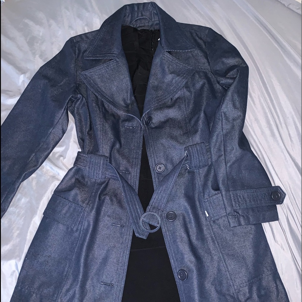 A gap trench coat